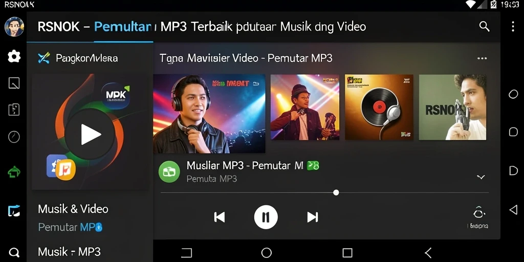 Tampilan antarmuka RSNOK yang modern dan fungsional.